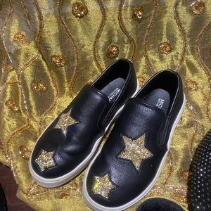 Michael Kor Girls SZ 13 Leather Sneakers